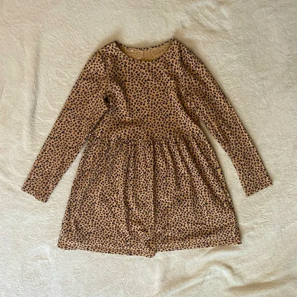 H&M | Dresses | Hm Leopard Print Dress For Girls Size 7 | Poshmark